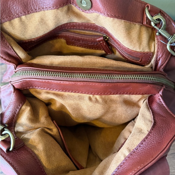 ✨American Leather Co✨ Brown Satchel Bag - Picture 6 of 9